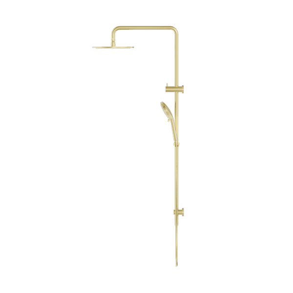 Round Twin Shower Brushed Gold (NR250805dBG)