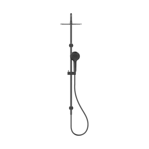 Round Twin Shower Gun Metal (NR250805dGM)