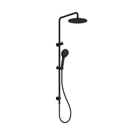 Round Twin Shower Matte Black (NR250805dMB)