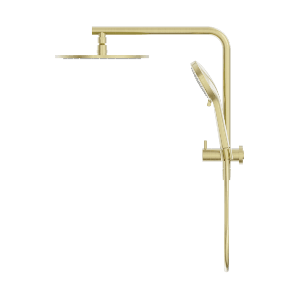 Mecca 2 In 1 Twin Shower Brushed Gold (NR250805eBG)