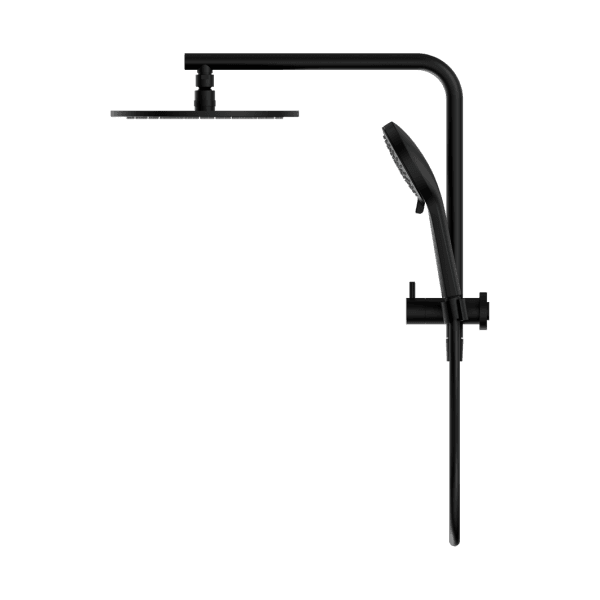 Mecca 2 In 1 Twin Shower Matte Black (NR250805eMB)