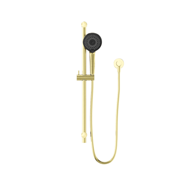 Round Metal Project Shower Rail Brushed Gold (NR319BG)