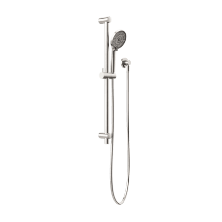 Round Metal Project Shower Rail Brushed Nickel (NR319BN)