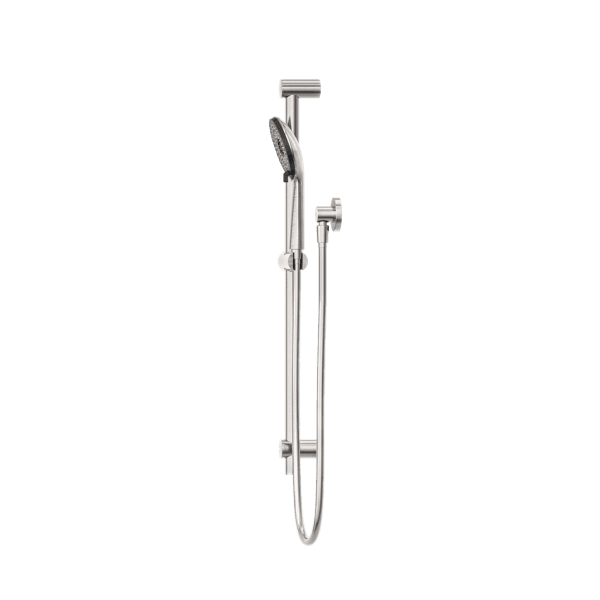 Round Metal Project Shower Rail Brushed Nickel (NR319BN)