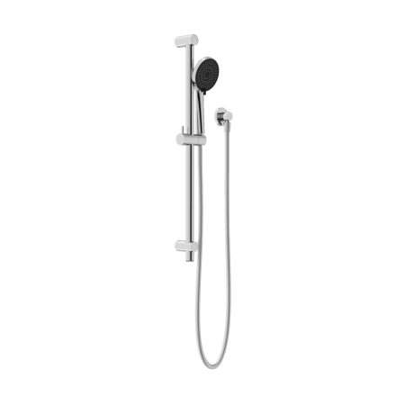 Round Metal Project Shower Rail Chrome (NR319CH)
