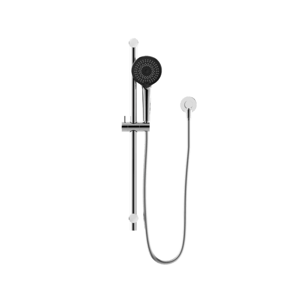 Round Metal Project Shower Rail Chrome (NR319CH)