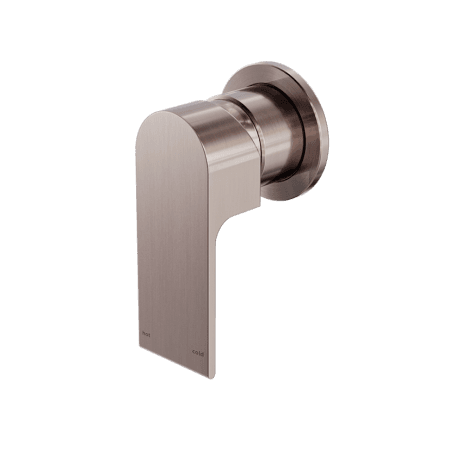 BIANCA SHOWER MIXER WITH 60MM PLATE BRUSHED BRONZE (NR321511hBZ)