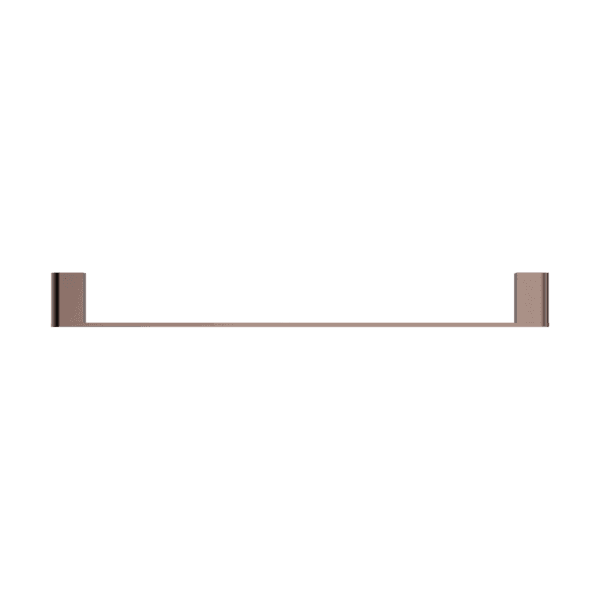 BIANCA SINGLE TOWEL RAIL 600MM BRUSHED BRONZE (NR9024BZ)