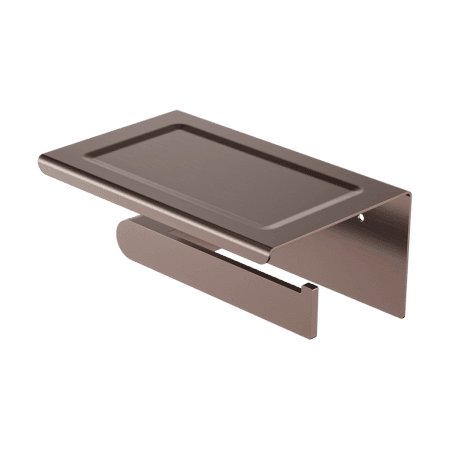 Bianca Toilet Roll Holder With Phone Holder Brushed Bronze (NR9086aBZ)
