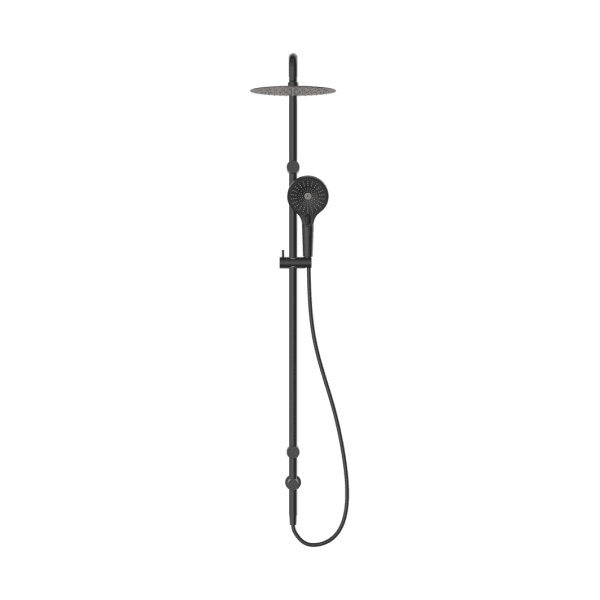 Mecca Care 25mm Grab Rail 900mm Twin Shower Set Matte Black (NRCS007MB)