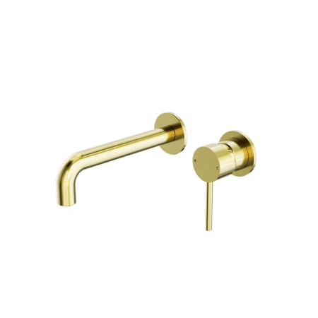 Dolce Wall Basin/Bath Mixer Separate Back Plate Brushed Gold (NR250810cBG)