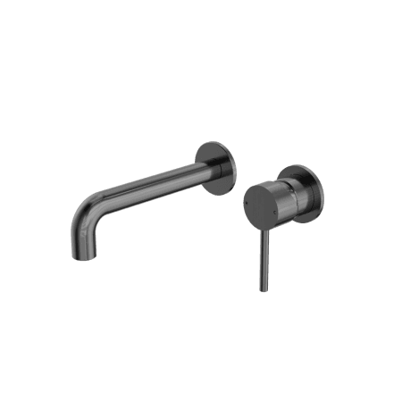 Dolce Wall Basin/Bath Mixer Separate Back Plate Gun Metal (NR250810cGM)