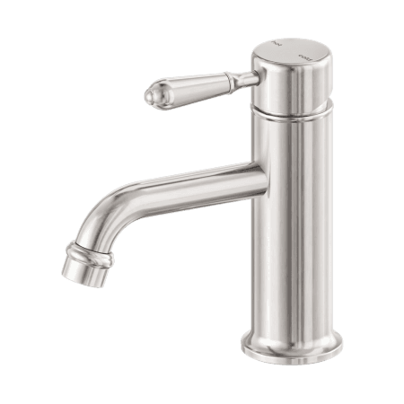 York Straight Basin Mixer With Metal Lever Brushed Nickel (NR692101b02BN)
