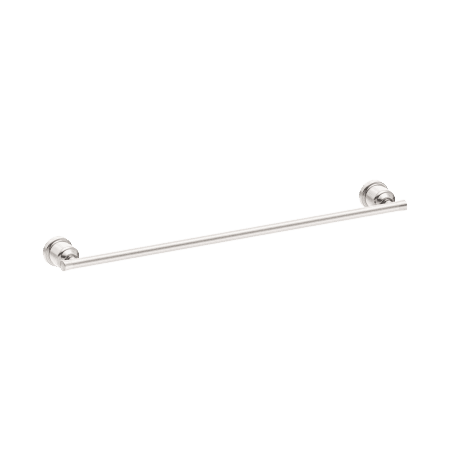 York Single Towel Rail 600mm Brushed Nickel (NR6924BN)