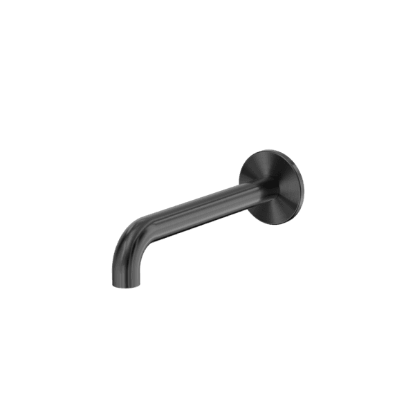 Serenity Wall Basin/Bath Spout 160/185/220mm Gun Metal (24C011GM/24C015GM/24C013GM)
