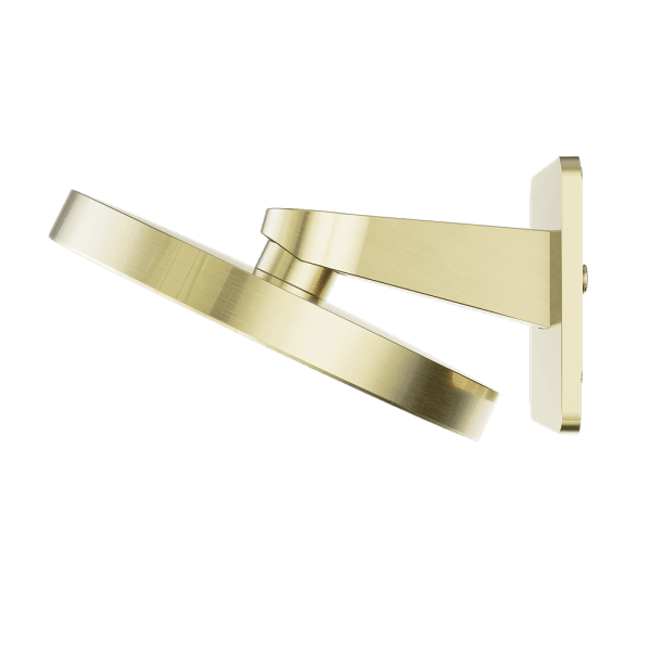 SERENITY WALL SHOWER HEAD BRUSHED GOLD (24D002BG)