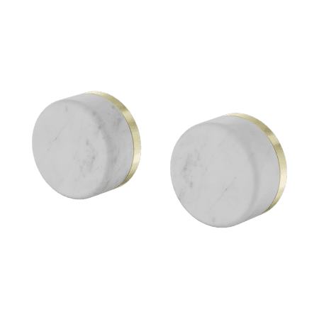 SERENITY WALL TOP ASSEMBLY WITH CARRARA HANDLE BRUSHED GOLD (24D005BG)