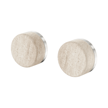 SERENITY WALL TOP ASSEMBLY WITH ROME TRAVERTINE HANDLE BRUSHED NICKEL (24D007BN)