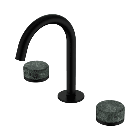 SERENITY BASIN SET ARC SPOUT WITH VERDE ALPI HANDLE MATTE BLACK (24D012MB)