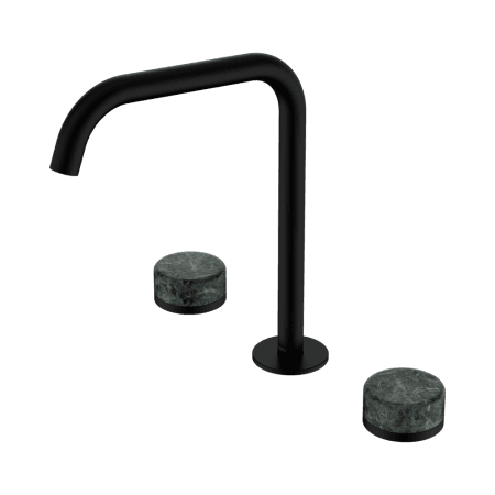 SERENITY BATH/KITCHEN SET EDGE SPOUT WITH VERDE ALPI HANDLE MATTE BLACK (24D030MB)