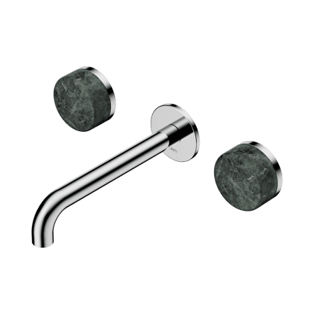 Serenity Wall Basin Set 160/185/220mm Spout With Verde Alpi Handle Chrome (24D036CH/24D042CH/24D048CH)
