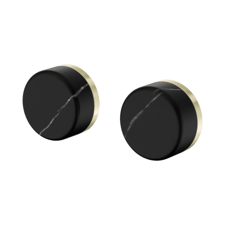 SERENITY WALL TOP ASSEMBLY WITH MARQUINA BLACK HANDLE BRUSHED GOLD (24D116BG)