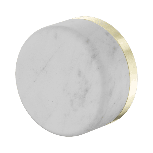 SERENITY SHOWER MIXER WITH CARRARA HANDLE BRUSHED GOLD (24E001BG)