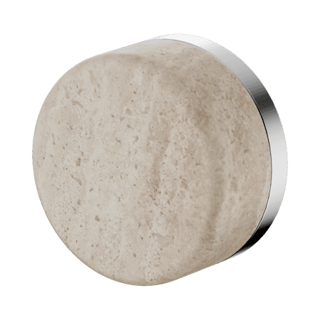 SERENITY SHOWER MIXER WITH ROME TRAVERTINE HANDLE CHROME (24E003CH)