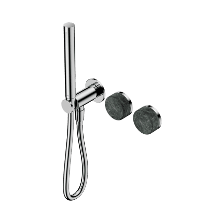 SERENITY SHOWER SYSTEM WITH VERDE ALPI HANDLE AND SLIM SHOWER CHROME (24E020CH)