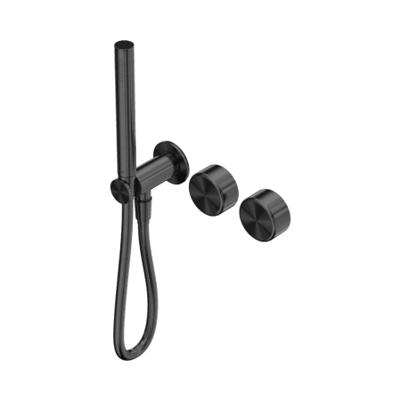 SERENITY SHOWER SYSTEM WITH METAL HANDLE AND SLIM SHOWER GUN METAL (24E024GM)