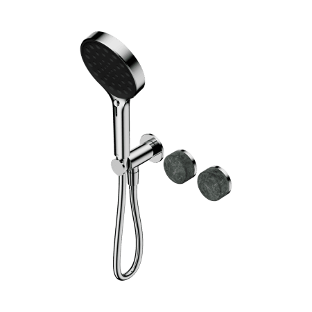 SERENITY SHOWER SYSTEM WITH VERDE ALPI HANDLE AND SERENITY HAND SHOWER CHROME (24E026CH)