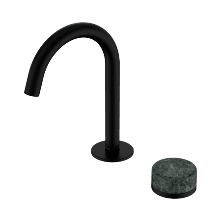 SERENITY BASIN MIXER ARC SPOUT WITH VERDE ALPI HANDLE MATTE BLACK (24E032MB)