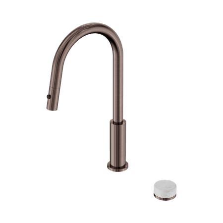 SERENITY PULL OUT KITCHEN SET WITH CARRARA HANDLE BRUSHED BRONZE (24E055BZ)