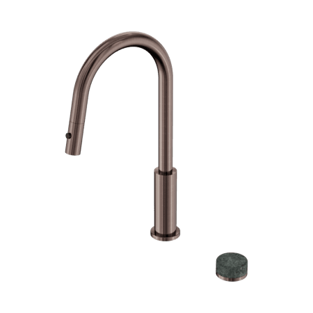 SERENITY PULL OUT KITCHEN SET WITH VERDE ALPI HANDLE BRUSHED BRONZE (24E056BZ)
