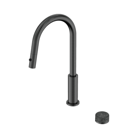 SERENITY PULL OUT KITCHEN SET WITH VERDE ALPI HANDLE GUN METAL (24E056GM)