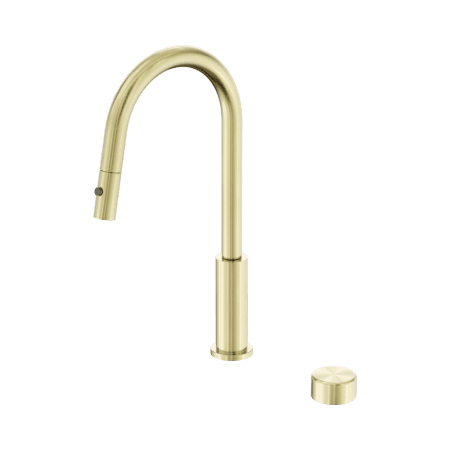 SERENITY PULL OUT KITCHEN SET WITH METAL HANDLE BRUSHED GOLD (24E060BG)