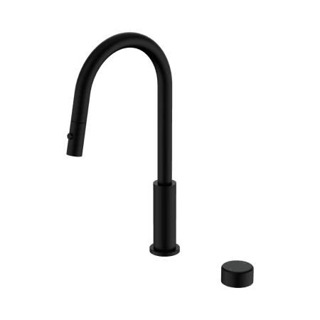 SERENITY PULL OUT KITCHEN SET WITH METAL HANDLE MATTE BLACK (24E060MB)