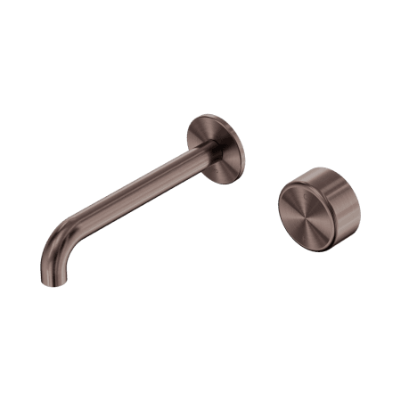 SERENITY Wall Basin Mixer 160/185/220mm Spout With Metal Handle Brushed Bronze (24E066BZ/24E072BZ/24E078BZ)