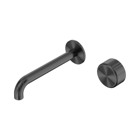 SERENITY Wall Basin Mixer 160/185/220mm Spout With Metal Handle Gun Metal (24E066GM/24E072GM/24E078GM)