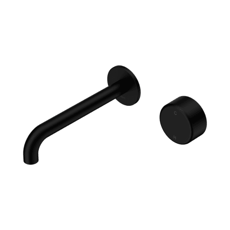 SERENITY Wall Basin Mixer 160/185/220mm Spout With Metal Handle Matte Black (24E066MB/24E072MB/24E078MB)