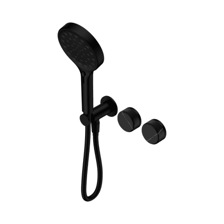 SERENITY SHOWER SYSTEM WITH MARQUINA BLACK HANDLE AND SERENITY HAND SHOWER MATTE BLACK (24E132MB)