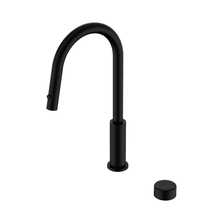 SERENITY PULL OUT KITCHEN SET WITH MARQUINA BLACK HANDLE MATTE BLACK (24E137MB)