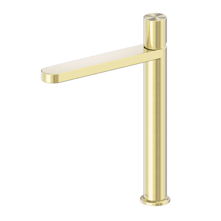 Pure SS316L Tall Basin Mixer Brushed Gold (NR172201aBG)
