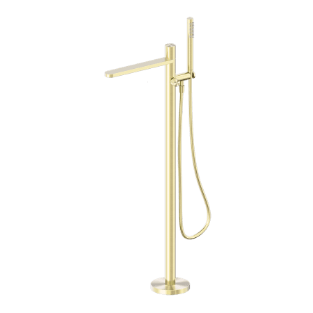 Pure SS316L Freestanding Bath Mixer Brushed Gold (NR172203a02BG)