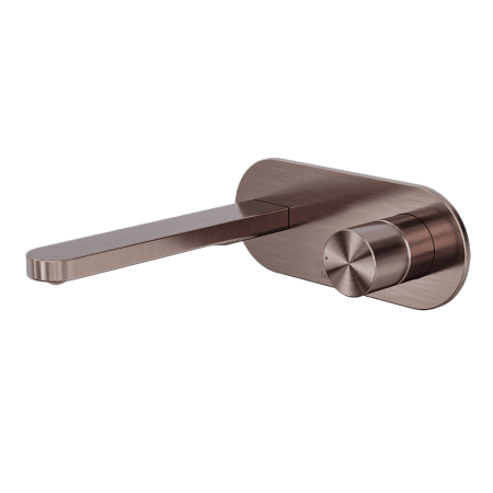 Pure SS316L Wall Basin/Bath Mixer 185mm Spout Brushed Bronze (NR172210aBZ)
