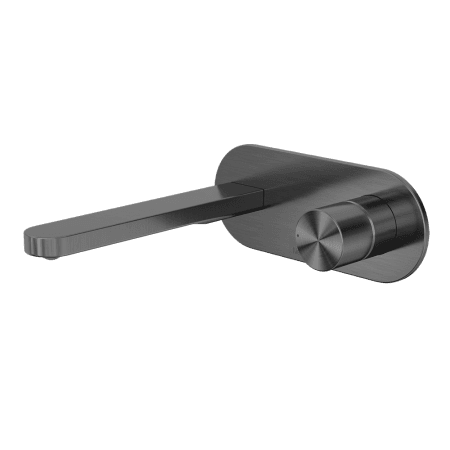 Pure SS316L Wall Basin/Bath Mixer 185mm Spout Graphite (NR172210aGR)