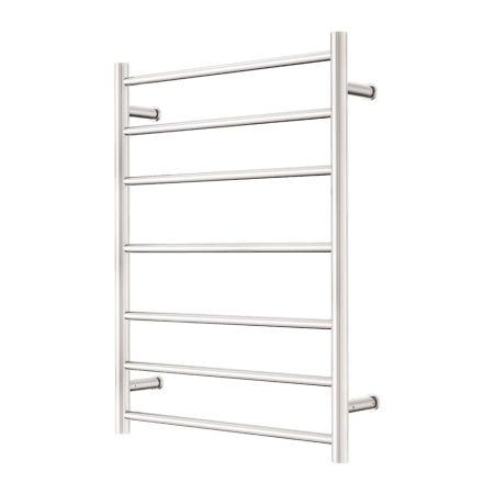 Mecca 240V 7 Bar Heated Towel Ladder Brushed Nickel (NR190003hBN)