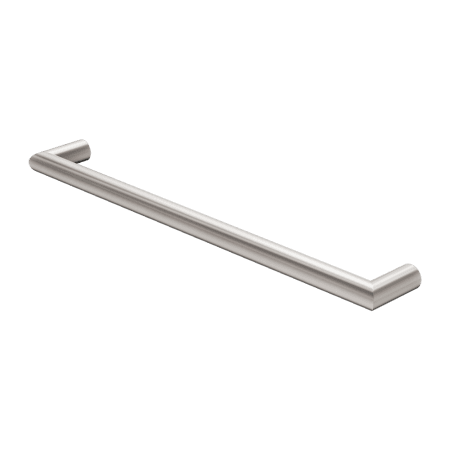 Mecca 240V Single Heated Towel Rail Brushed Nickel (NR1925hBN)