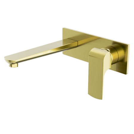Elgin Wall Basin/Bath Mixer Trim Kits Only Brushed Gold (NR231410aBG)