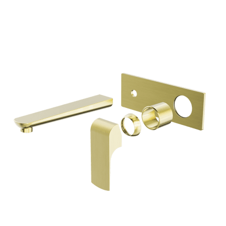Elign Wall Basin/Bath Mixer Trim Kits Only Brushed Gold (NR231410atBG)